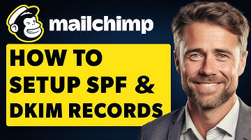 How to Set up Spf & Dkim Records in Mailchimp - Beginners Tutorial (Full 2024 Guide)