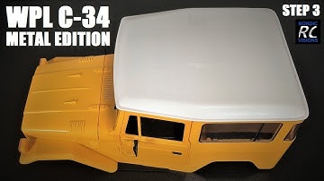 BUiLDiNG the WPL C34 KM (Metal Edition) Step 3: Toyota Land Cruiser FJ40 Hard Body