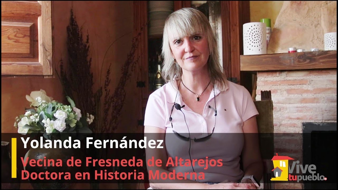 Yolanda Fernández. Vecina de Fresneda de Altarejos (Cuenca)