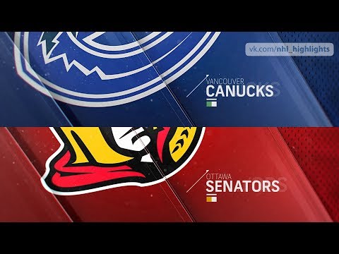 Vancouver Canucks vs Ottawa Senators 