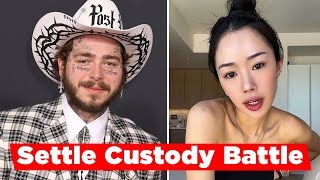Post Malone And Ex fiancée Settle Custody Battle Over 3 year Old Daughter