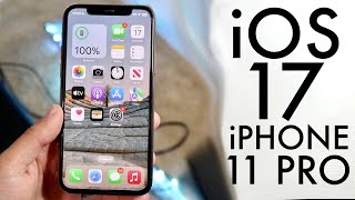 iOS 17 OFFICIAL On iPhone 11 Pro! (Review)