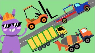 Contruction Trucks Memory Game 2 screenshot 2