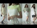 SUMMER LOOKBOOK / 5 простых летних образов в корейском стиле/ Dorrimur