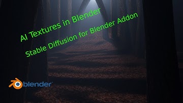 Stable Diffusion AI Addon for Blender Texturing | Quick Demo