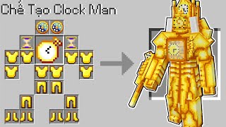 Hachi Tìm Thấy Công Thức Chế Tạo Bộ Giáp Ultra Clock Man Trong Minecraft