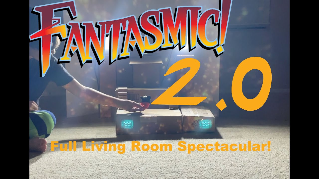 Home Made Fantasmic 2.0! FULL Living Room Spectacular!