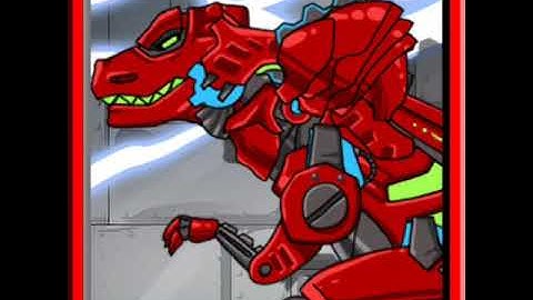 Dino Robot Ost - Tyranno Red--Smilodon Black (Dino Robot 01-05) - Battle Theme
