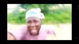 african guy running a tribe member (with seek chase song)