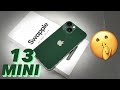 Unboxing the green iphone 13 mini from swappie in 2023