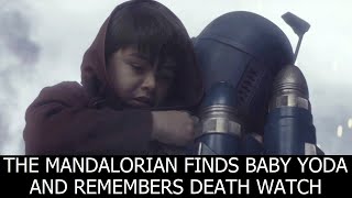 The Mandalorian Finds Baby Yoda And Remembers Death Watch 4K