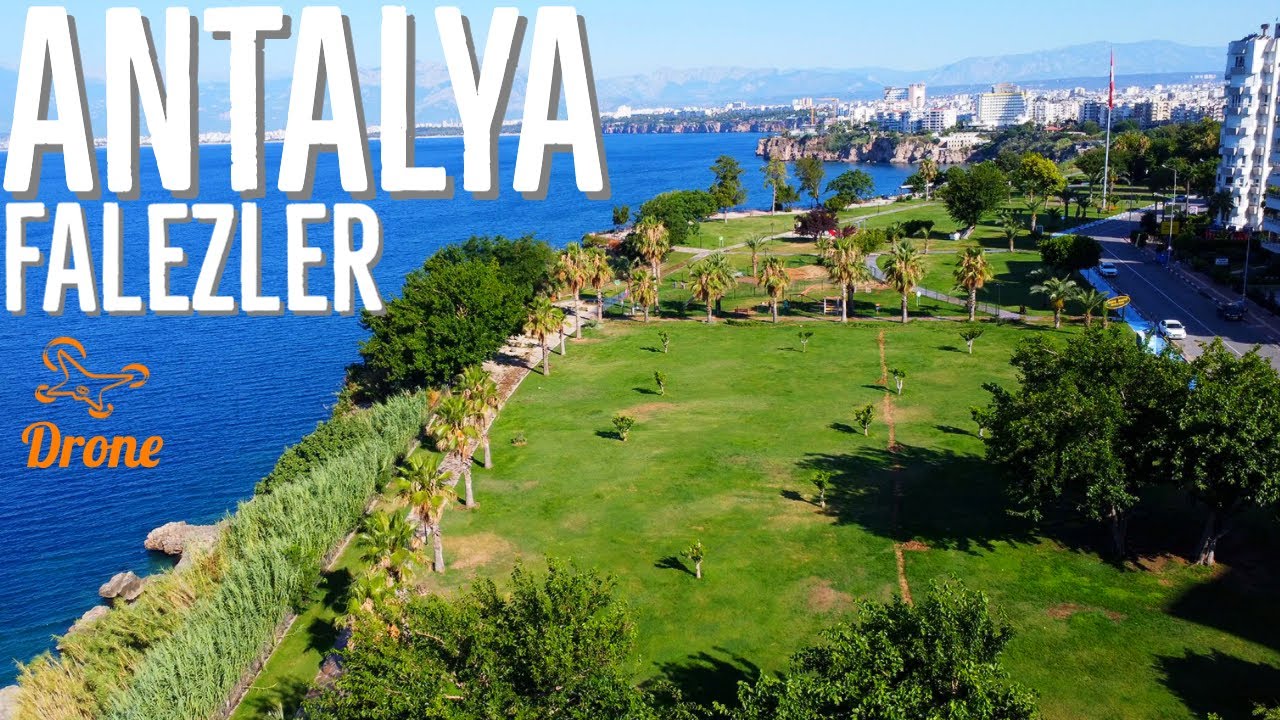 Кадры с дронов Лары, Анталии и горных козлов в Анталии