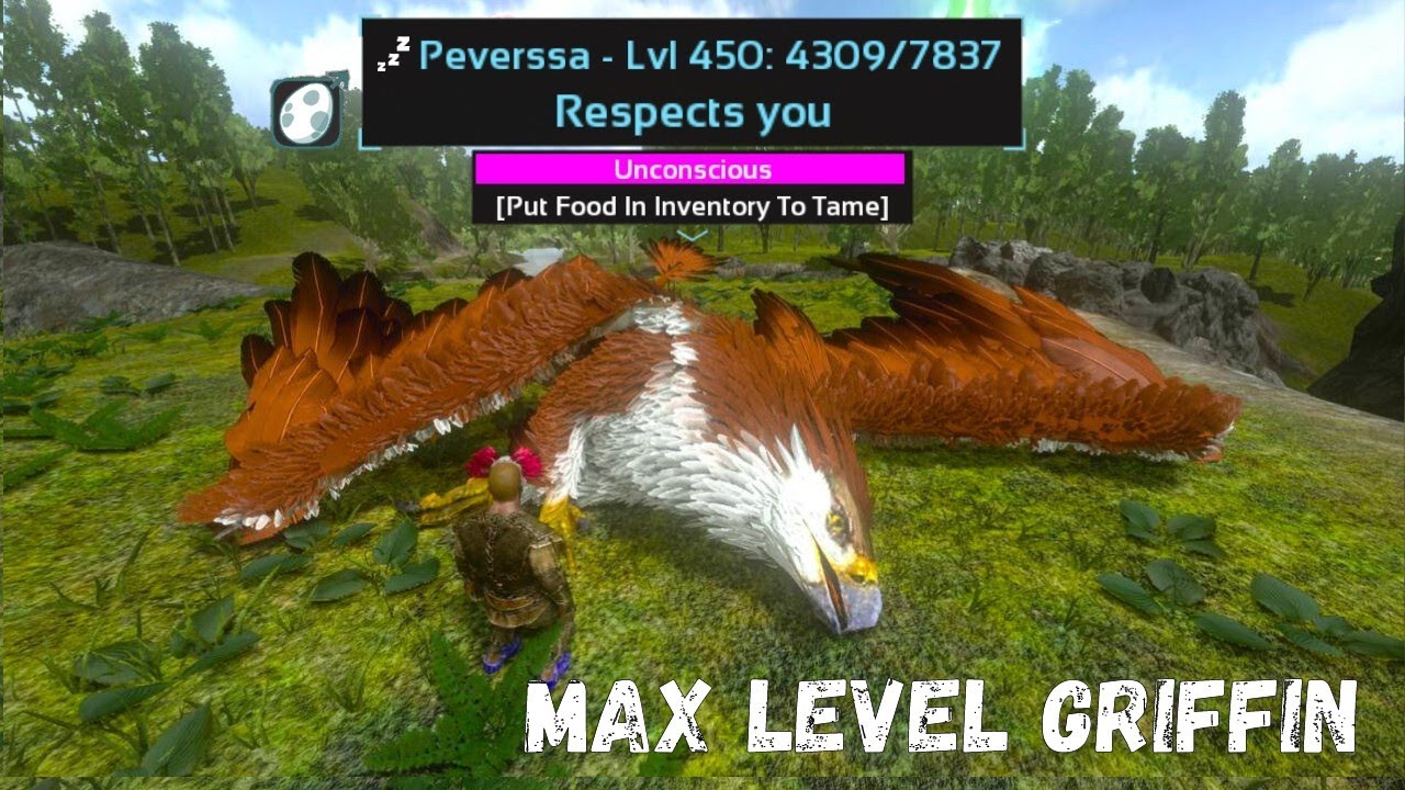 MAX LEVEL GRIFFIN TAMING! |ARK SURVIVAL EVOLVED MOBILE