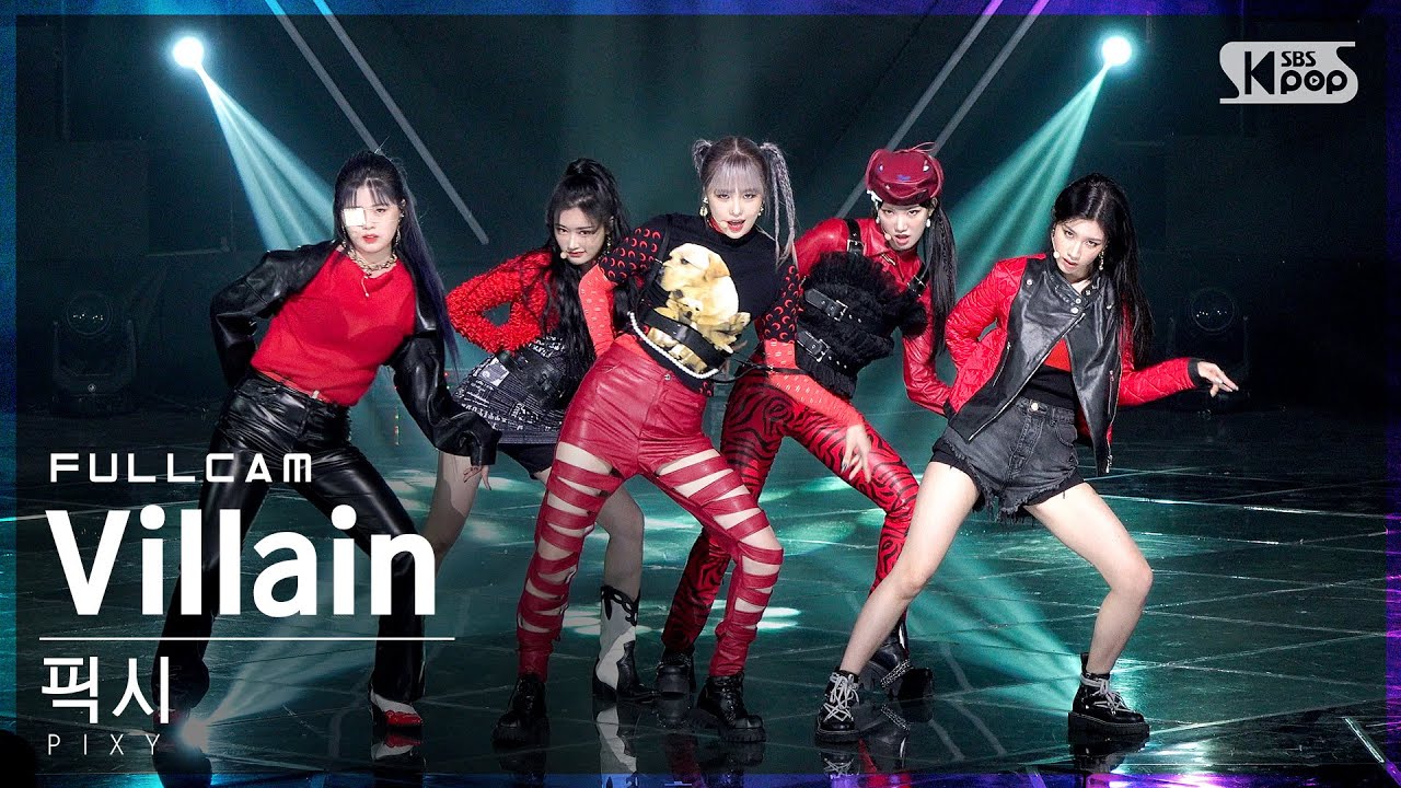 [안방1열 직캠4K] 픽시 'Villain' 풀캠 (PIXY Full Cam)│@SBS Inkigayo_2022.06.26.