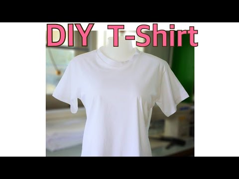 DIY สร้างแพทเทิร์นเสื้อยืดไซส์ M เองง่ายๆ