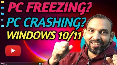 PC Freezes Suddenly While Working | Windows 10/11 | Fix Using These Steps