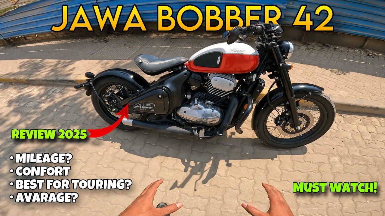 Review of Jawa 42 Bobber 2025 | Pros & Cons You Must Know! - YouTube