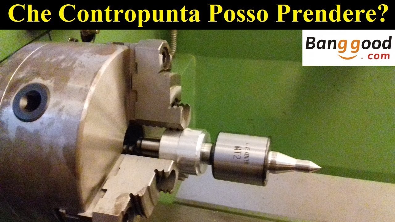 Contropunta Per Lavorazioni Di Testa Al Tornio 