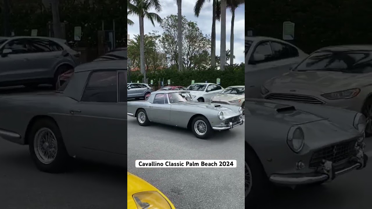 Classic Ferrari at Cavallino Classic Palm Beach 2024 