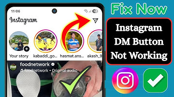 How to Fix Instagram DM Button Not Working (2025) | Chat Box Not Opening Solution