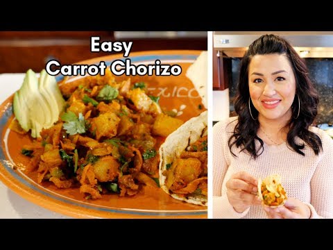 how-to-make-chorizo-carrot-|-vegan-mexican-food-recipes-|-ep11-2020
