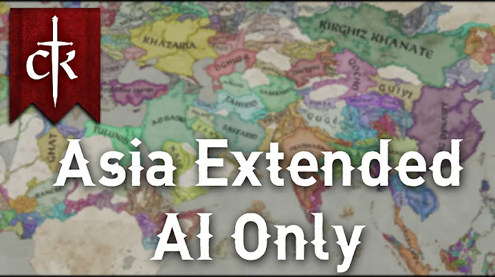 Asia Extended | Crusader Kings 3 AI Only Timelapse