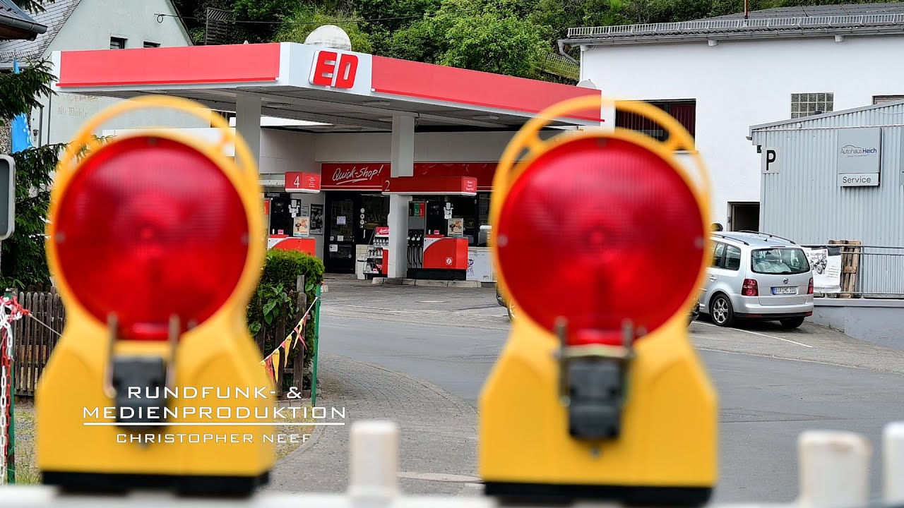 Baustellenchaos in Rhaunen: Autohaus und Tankstelle abgeschnitten