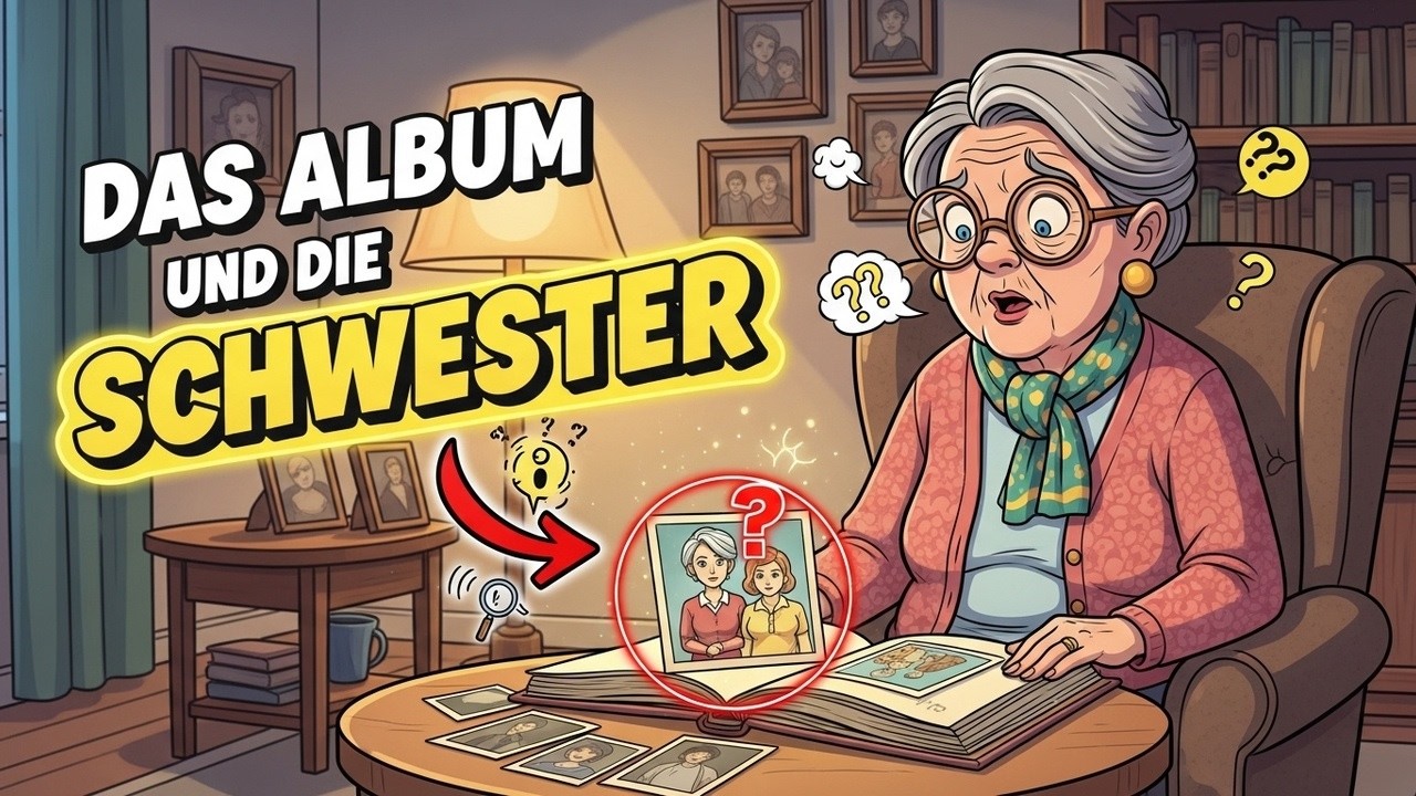 Das Album und die Schwester — Komödie Hörbuch | Dieses Foto sorgt sofort für Diskussionen