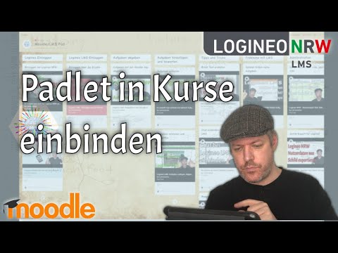 Padlet in Logineo LMS einbinden - So geht es