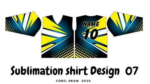 Sublimation T shirt Design 07 Tracing process in Corel Draw | Printed T shirt Design