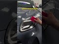 Crystal clear film applied smoothly onto headlights for a clean#CarWrap #FactoryDirect #satisfying