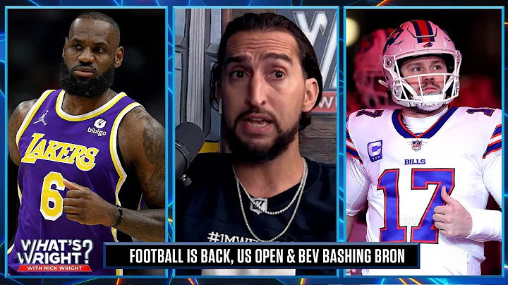 Football returns with Bills vs Rams, talks US Open...