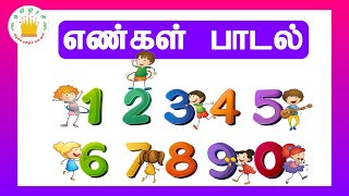 எண்கள் 1-10 | Learn Numbers in Tamil for Kids |Numbers Song|Tamilarasi