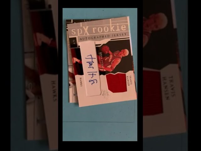1031 - Video: 2003-04 SpX Basketball Hobby Box Reveal