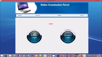 Full Explained ONLINE EXAMINATION PORTAL IN JAVA