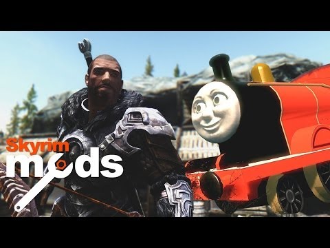 thomas the tank engine skyrim mod