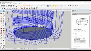 Ground Screw  without using plugin in Sketchup