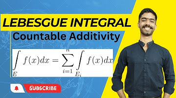 Countable Additivity of Lebesgue Integral