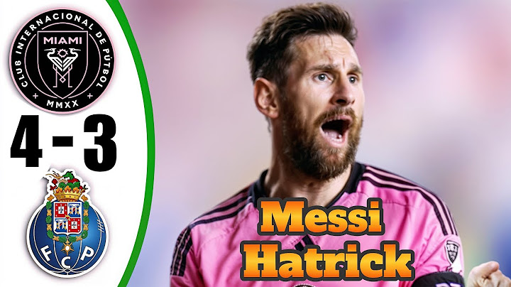 Messi Hat-Trick 💥 Inter Miami vs Porto 4-3- All Goals & Highlights - Club World Cup 2025