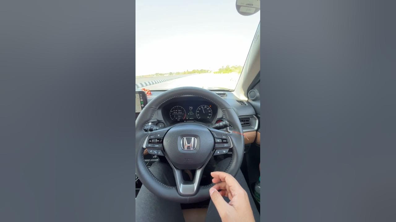 How to Set Adaptive Cruise Control in Honda Elevate? YouTube