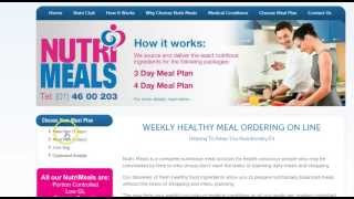 Nutri Club Introduction To The NutriMeals Site
