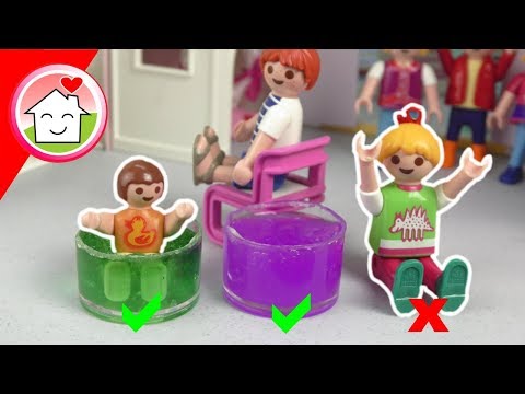 Playmobil Film Familie Hauser - Wähle nicht den falschen Platz - Anna und Lenas Party Challenge