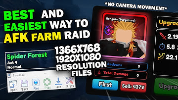 *WORKING* How To AFK MACRO Rengoku  In Anime Vanguards!