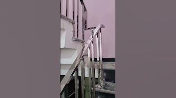 latest staircase steel railing design #fabrication #railingdesign #steel #latest #staircase