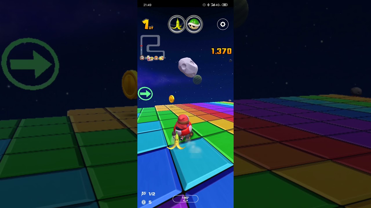 Snes Rainbow Road Mario Kart Tour