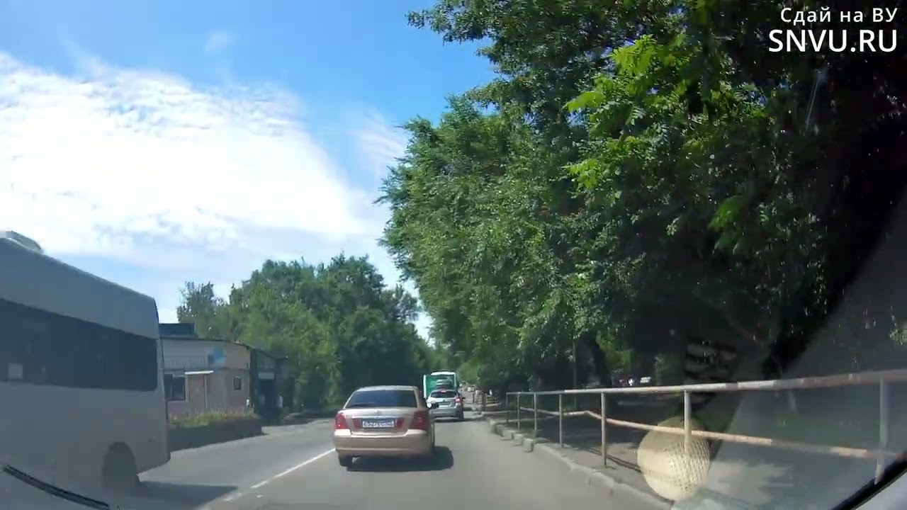 Постышева. Экзаменационный маршрут ГИБДД № 2 БАМ. г. Владивосток