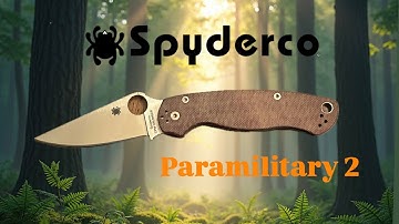 Spyderco Paramilitary 2…One Knife To Rule Them All!!! #spyderco #edc #edcknife