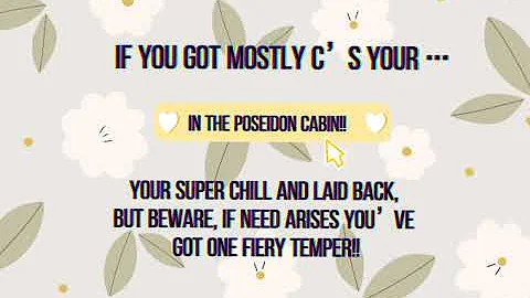 Which cabin are you in percy jackson? (2023)