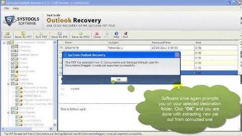 How to Recover PST file - PST Recovery Software
