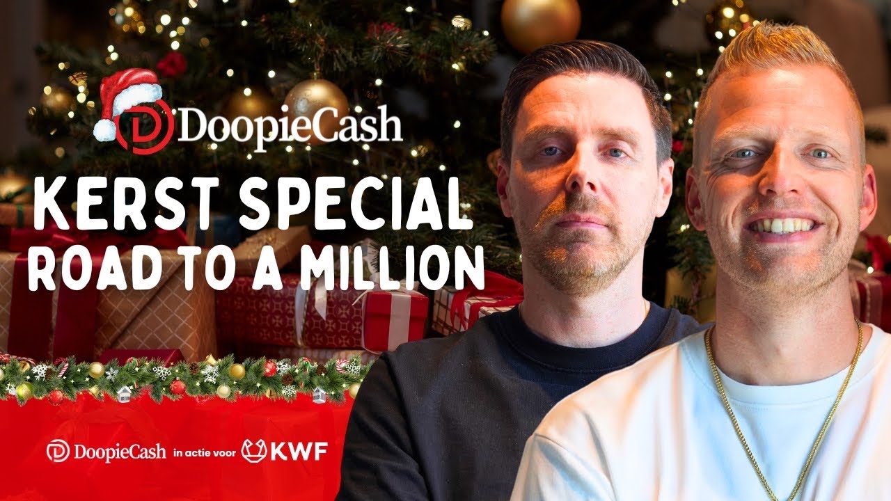 Bitcoin Verder Omlaag, Road To a Million | DOOPIECASH KERSTPECIAL 2025 VOOR  HET KWF